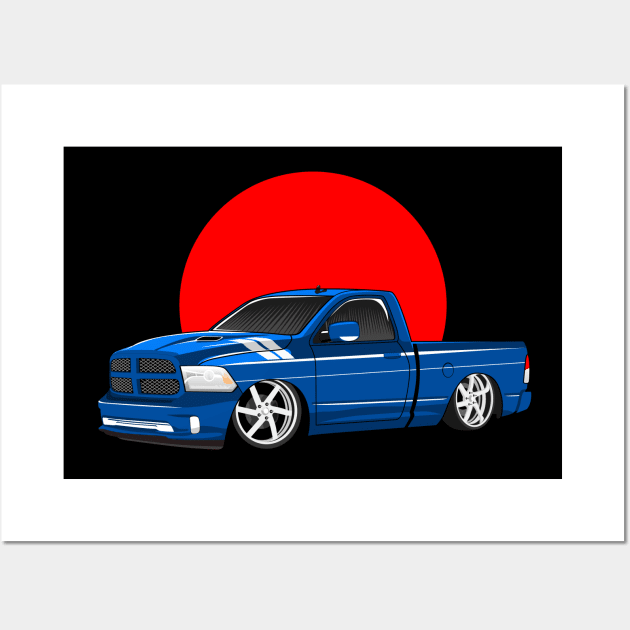 Stance truck Wall Art by masjestudio